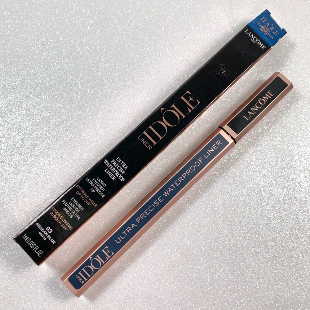 Lancome Liquid Eyeliner Aegean Blue Matte 03 BNIB FULL SIZE